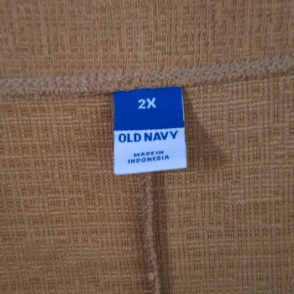 Old Navy Mustard Yellow Button Front Belted Romper 2X - Picture 4 of 7